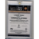 2024 Topps Museum Collection UEFA Champions League Rookie Reverence Lamine Yamal