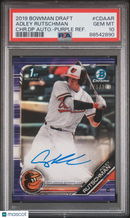 2019 Bowman Draft Chrome Auto Adley Rutschman