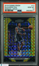 2018 Panini Prizm Mosaic De'aaron Fox