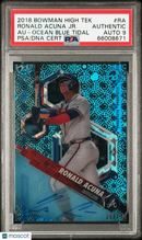 2018 Bowman High Tek Ronald Acuna