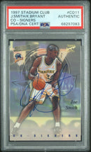 1997 Stadium Club Kobe Bryant AUTO  J. Smith