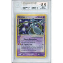 Pokemon Graded: Mewtwo Gold Star 103/110 Ex Holon Phantoms (2006) Holo Beckett 8.5