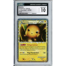 Pokemon Graded: Raichu Prime 83/90 Undaunted (2010) Holo CGC 10