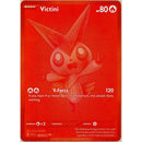 Pokemon Single: Victini 172/86 White Flare (2025) Red Monochrome NM