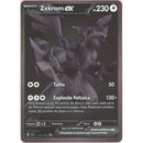 Pokemon Single: Portuguese Zekrom ex 172/86 Black Bolt (2025) Black Monochrome NM